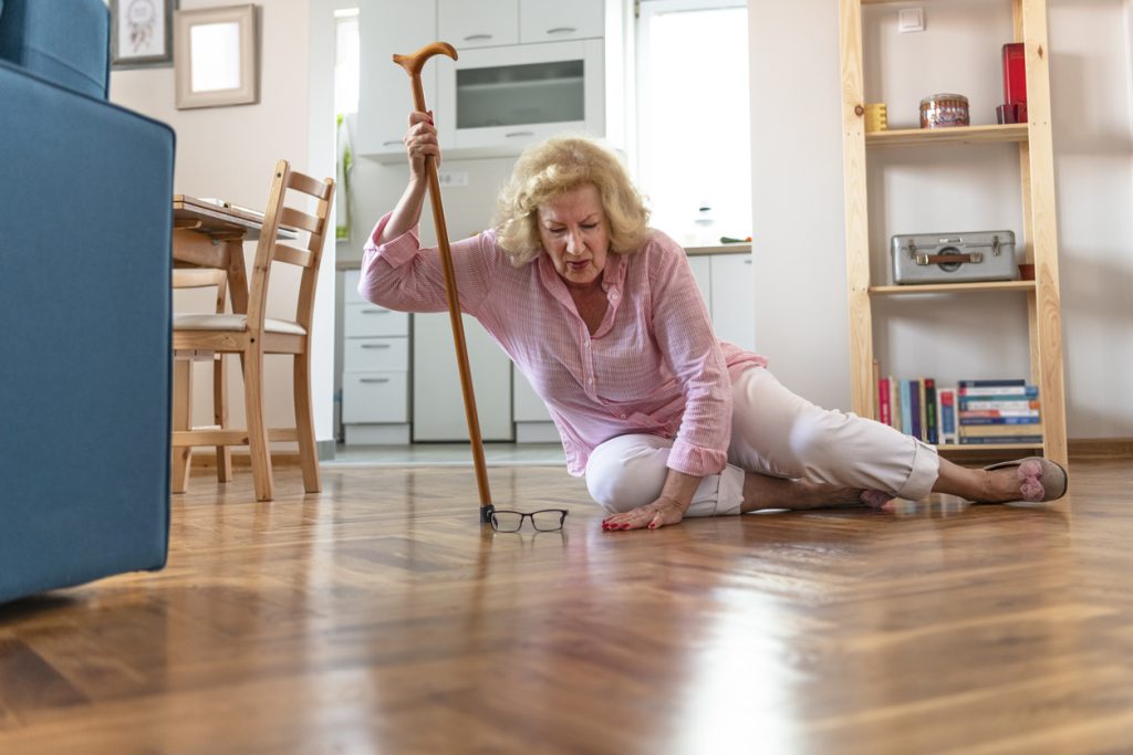 Senior fall reduction is key to helping prevent accidents that can lead to injury